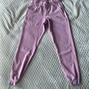 Lululemon Jogger Sweatpants (Size 2, Pink)